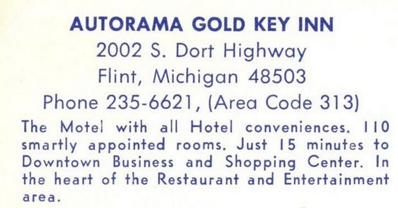 Autorama Motel (Autorama Gold Key Inn, Travel Inn) - Postcard (newer photo)
